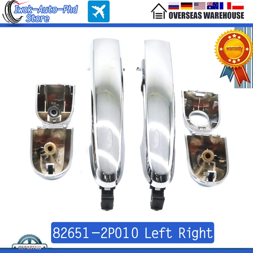 82651-2P010 Left Right Front Rear Chrome Exterior Outside Door Handle for Kia Sorento 2011 2012 2013 2014 2015 82651-1U010