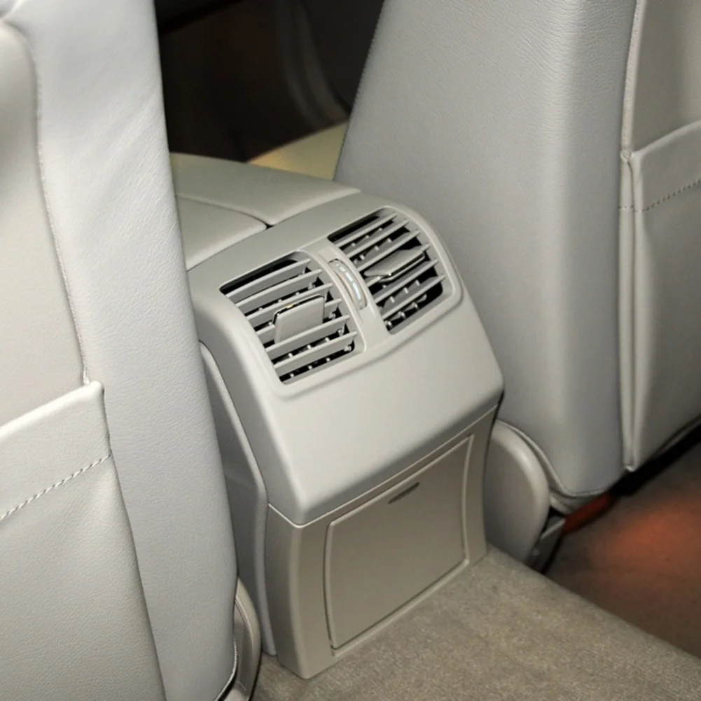 Rear Seat Air Conditioning Outlet Panel Rear Console Air Conditioning Ventilation Grille for Mercedes Benz W212 2009-2014