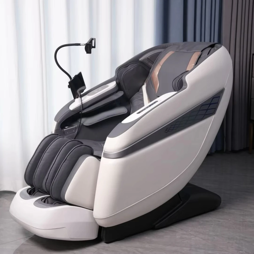 GUOHENG Smart Voice Control AI Electric 4D Full Body Air Pressure Zero Gravity Massage Chair
