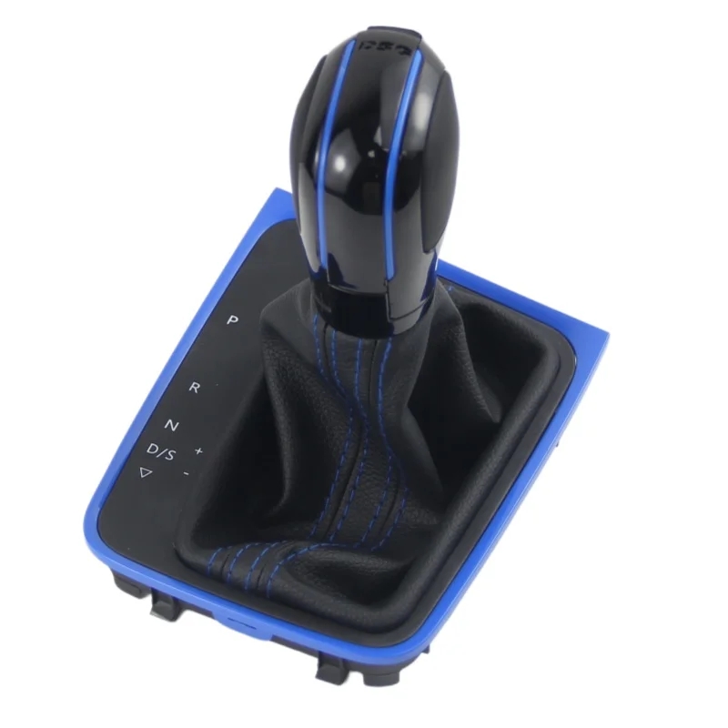 

5/6 Speed Gear Shift Knob Lever Shifter Pen Gearbox Gaiter Boot Collar Case For Volkswagen VW Golf 7 MK7 7.5 DSG R Left Driver