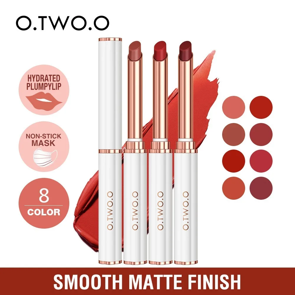 Hot Sale O.TWO.O Lipstick Moisturizing Long Lasting Lip Balm Hydrating Lip Gloss Beauty