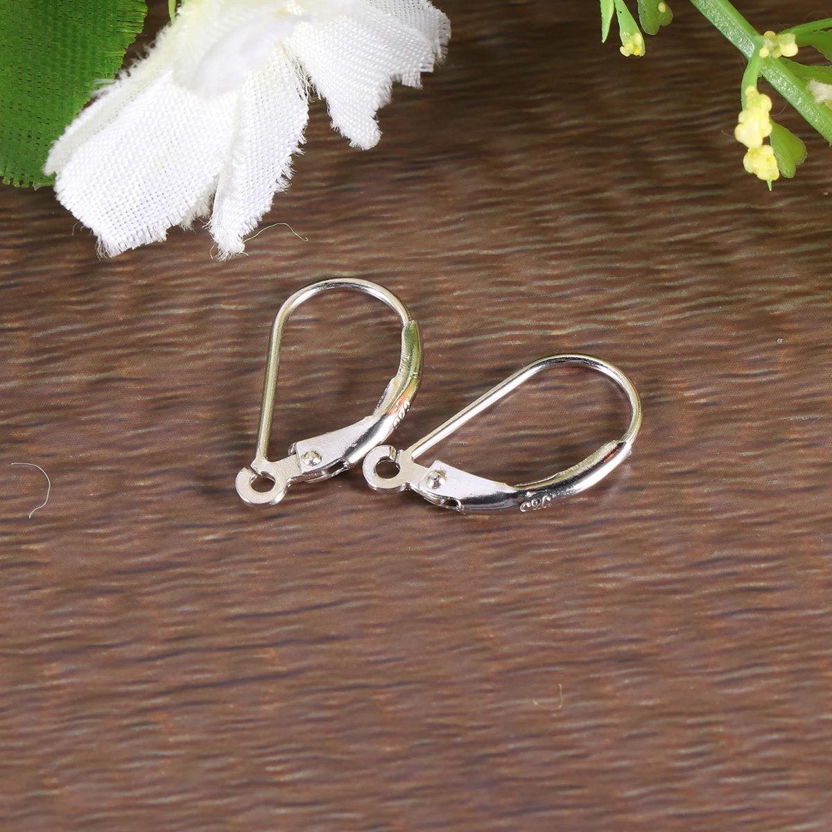 

3 Pairs French Ear Hook DIY Jewelry Accessories Oval Wire Clasps Earring Metal Earrings