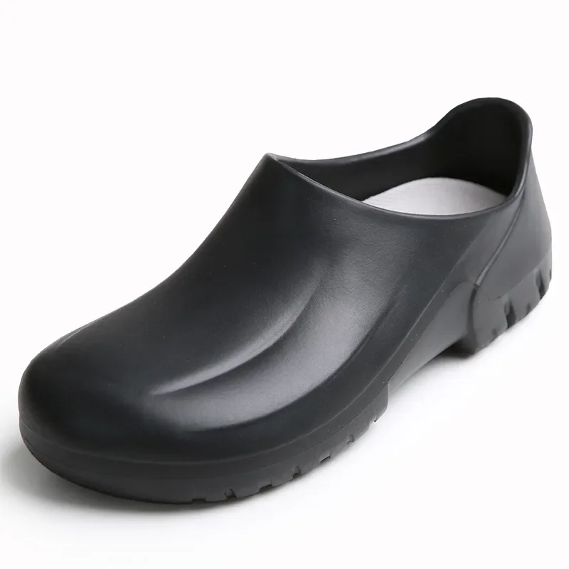 

New Arrivals Kitchen Chef Shoes Slip On Waterproof Oil-Proof Kitchen Clogs Lightweight Comfortable Work Shoes For Men Size 36-46