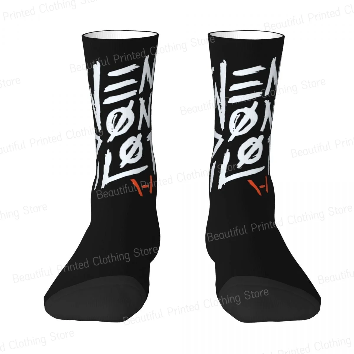 Twenty One Pilots Art Unisex Four Seasons Socks Hip Hop Happy Crew Socks Street Style Crazy Sock