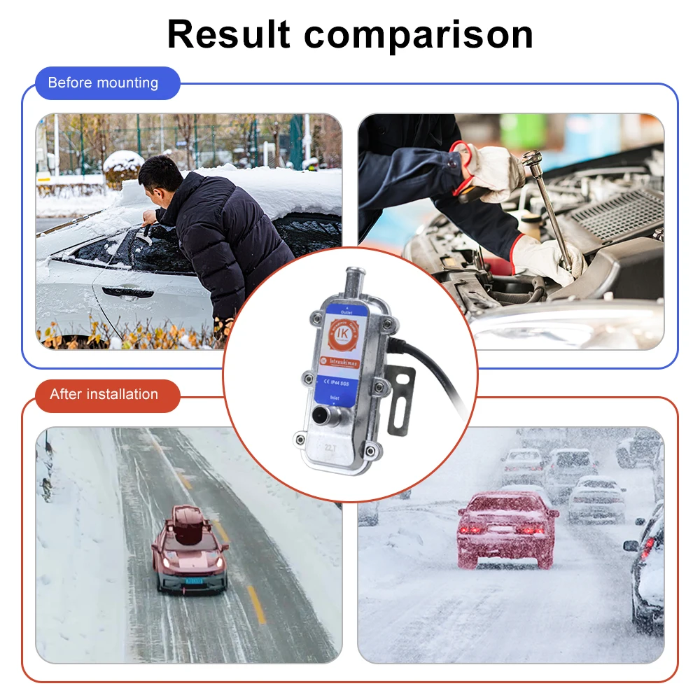 220V 2000W Car Engine Preheater Engine Heater Truck Motor SUV Boat Air Parking Heater Automobile Preheater EU Plug