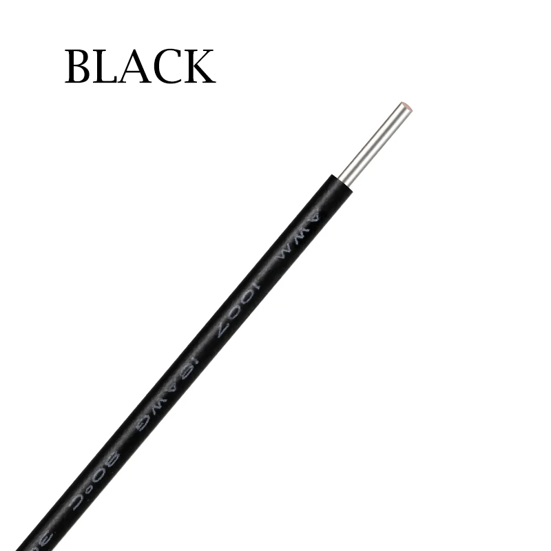 2~50m Kupferdraht LED-Kabel 26 24 22 20 18 16 14 AWG Massivleitung PVC-Isolierung Verzinnt Einzelader 1007 Elektrokabel