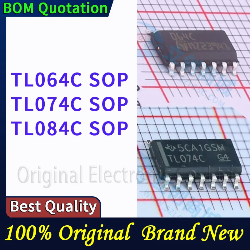 TL064C TL074C TL084C En stock Envío 48 horas