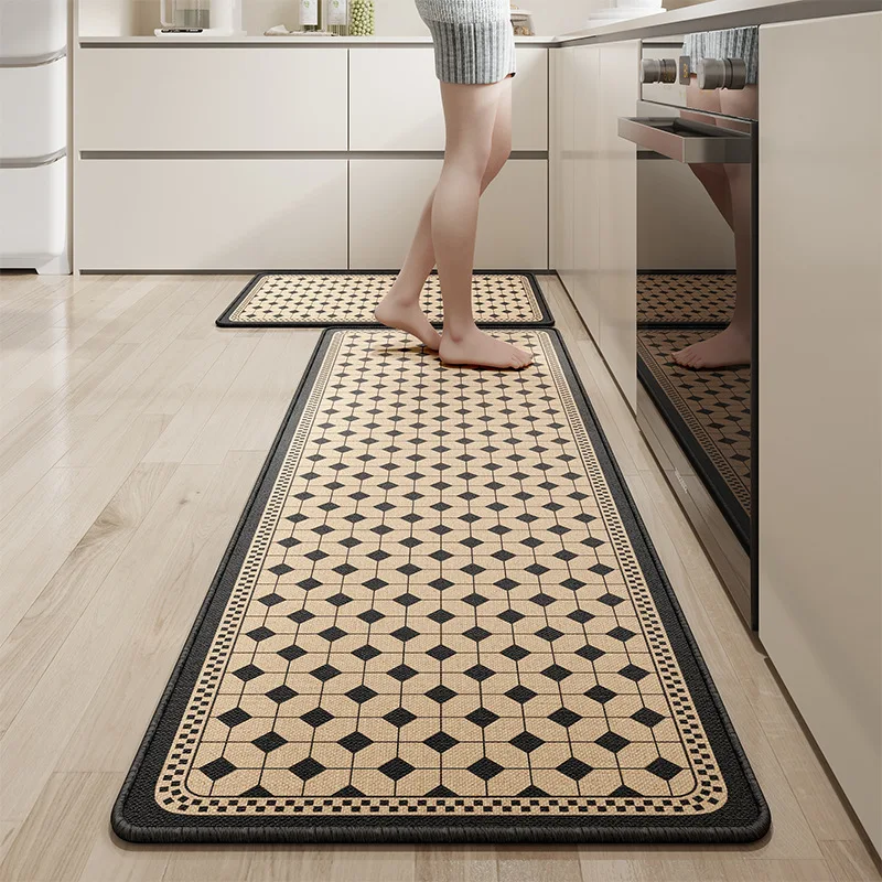 Kitchen Mats Non Slip Runner Comfort Standing Floor Mat Set For Sink Laundry Kitchen  American style Carpet Floor Mat