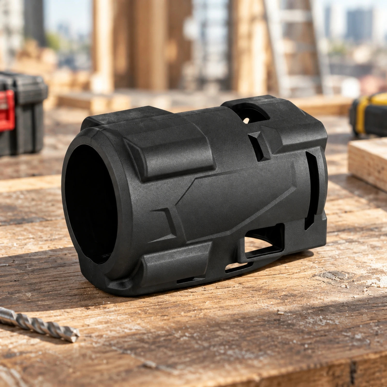 12-Volt FUEL Compact Impact Wrench Guard Boot Shock-Absorbing Molded Rubber Impact Wrench Cover Tool Accessory Form-Fitting