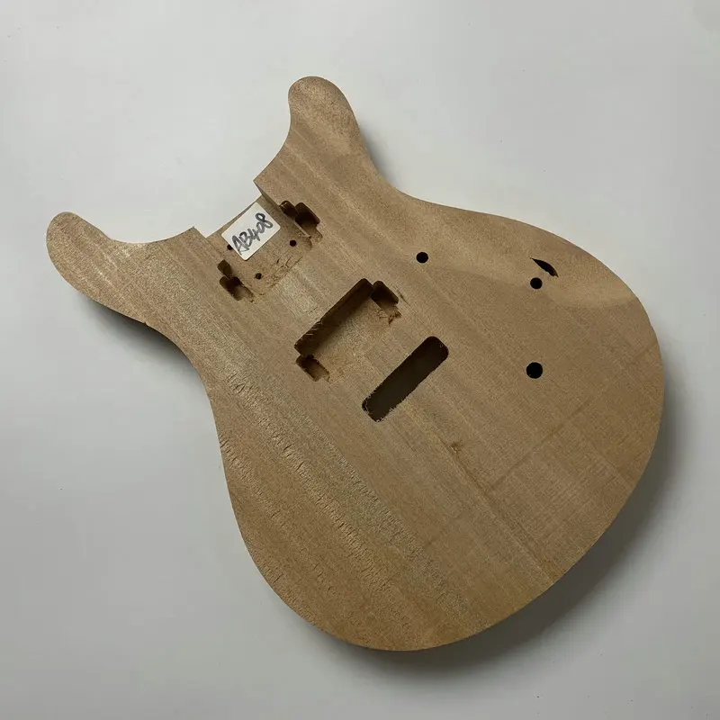 AB408 Genuine HB ECG24 Electric Guitar Unfinished Electric Body in Solid Wood For DIY Replace Custom Orders