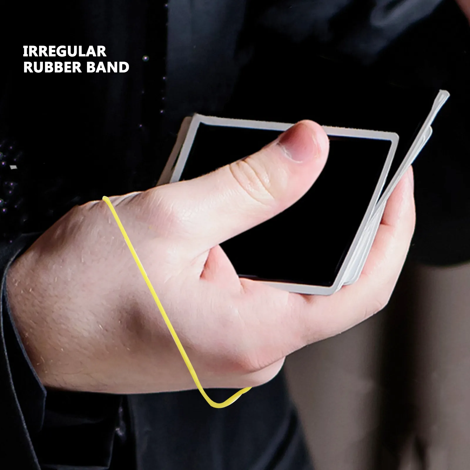 

50 шт. эластичных резинок для фокусов в форме звезды, для иллюзий, выступлений, сценического реквизита