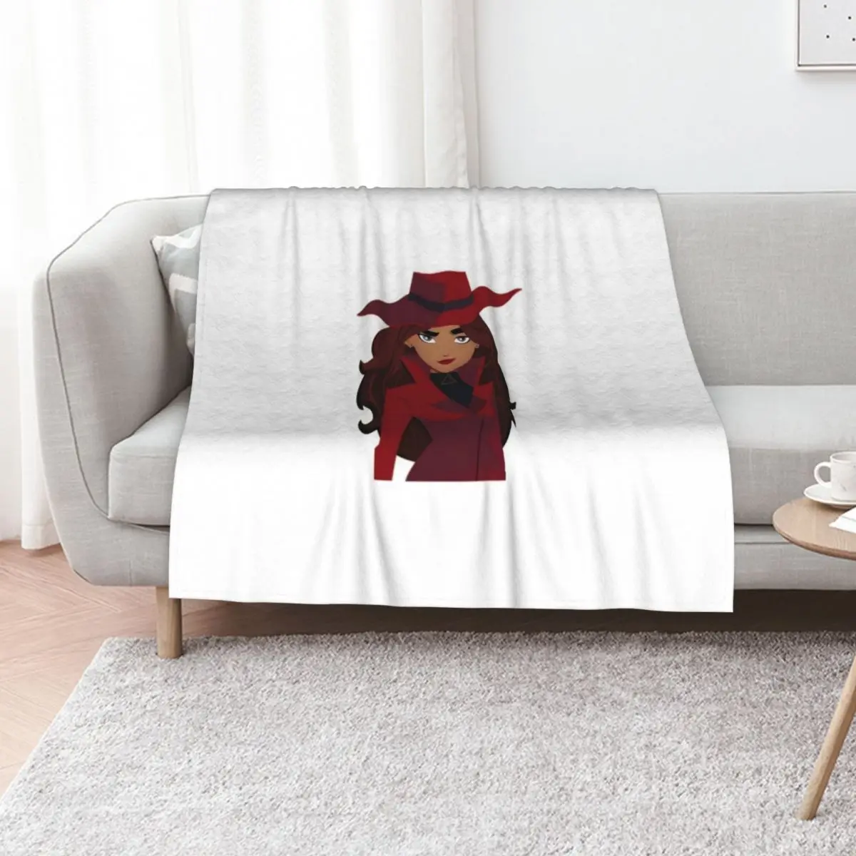 carmen sandiego Throw Blanket Summer Cool Breathable Blanket for Sleeping