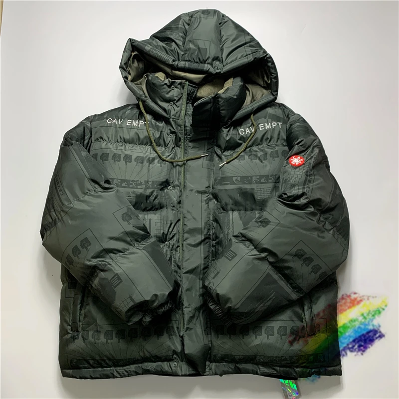 Plumífero de plumón para hombre y mujer, parka de la mejor calidad, ropa de abrigo, CE Cavempt, 1:1, 2022FW