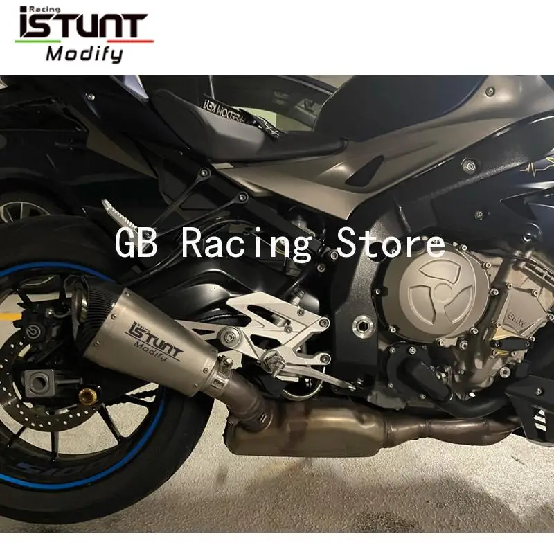 Slip On For BMW S1000RR S1000R 2010 - 2016 60mm Motorcycle Exhaust Escape Motorcross Muffler DB Killer Modified Link Pipe