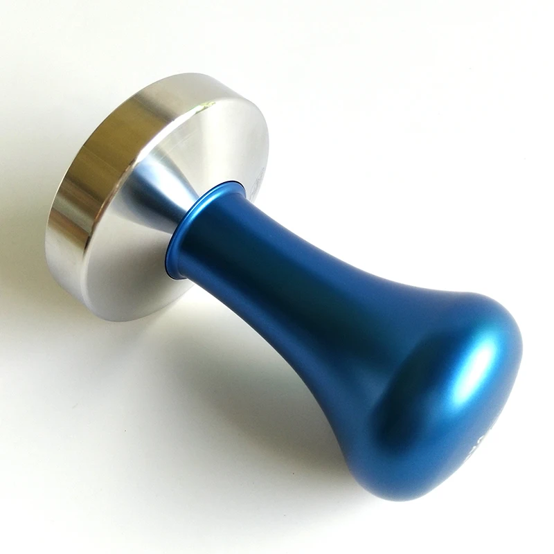 Espresso Coffee Tamper Blue Coffee Tamper Machine  Press Flat Base Barista Accessories 51mm 57.5mm 58mm