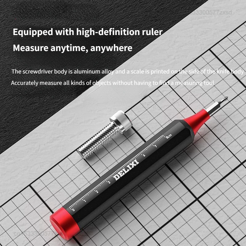 Xiaomi DELIXI Screwdriver Set 24 In 1 Mini Screwdriver Set Portable Precision Screwdriver Combination Set Household Repair Tools