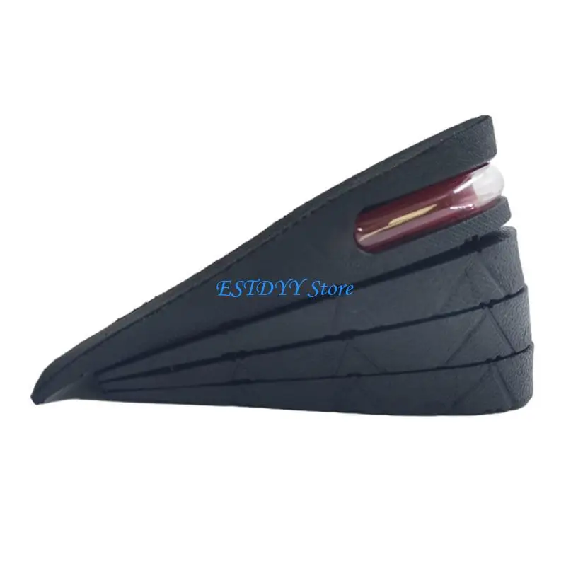 

G6DE 2Pcs Elevator Inserts Shoe Lifts Inserts Shock Absorbing Height Increase Insoles