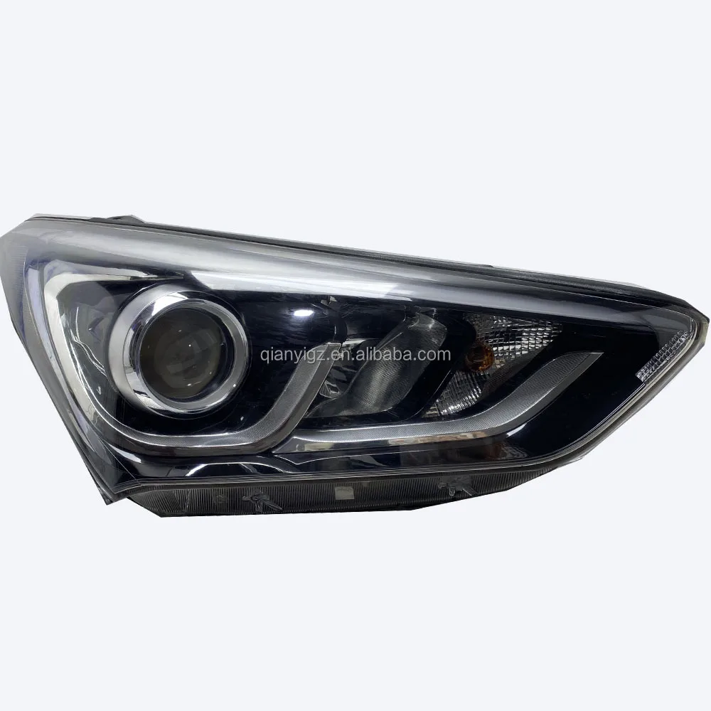 FOR Hyundai Santa 2017  car headlight Halogen laser headlamp high-definition matrix projector original version second-hand