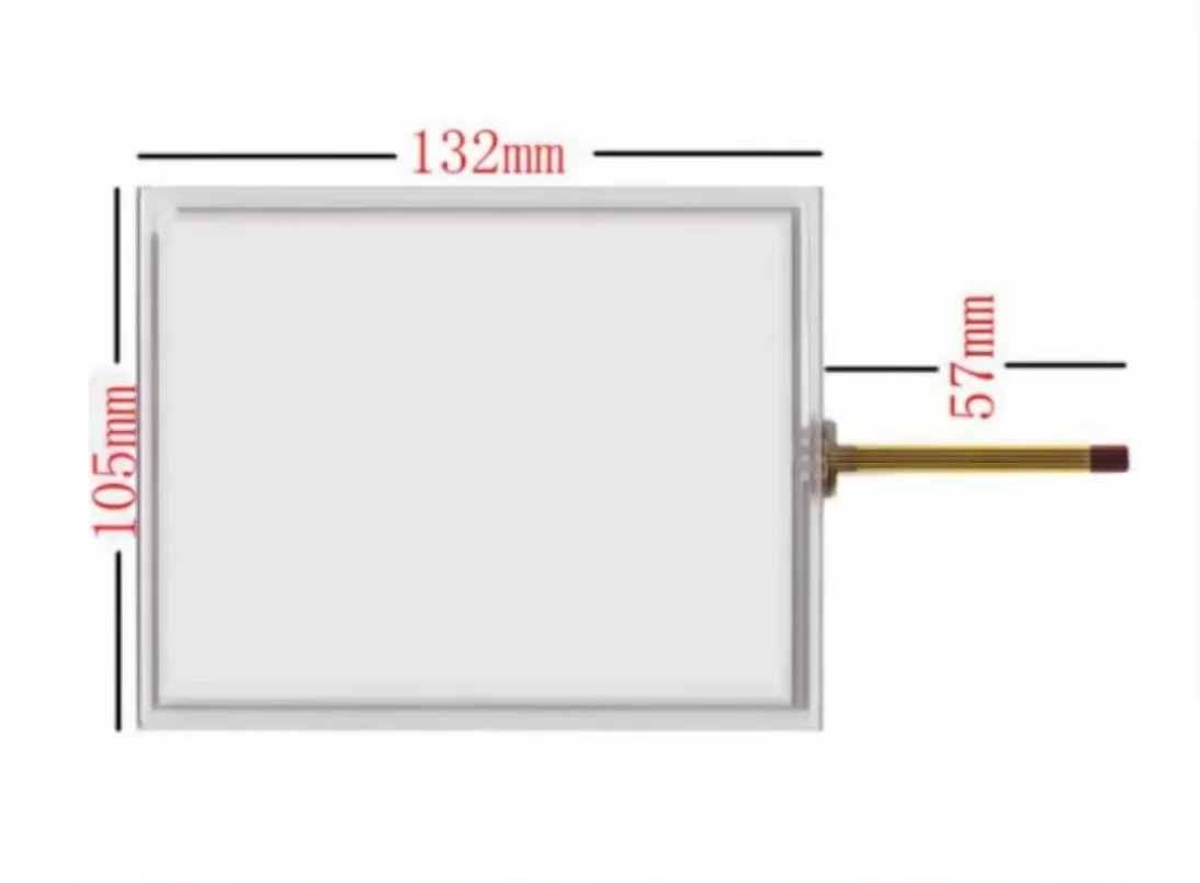 5.7 Inch for Launch X431 GX3 Master for Korg PA800 PA1X PA2X Pro Triton Extreme M3 Touch Screen Glass Digitizer 132*105