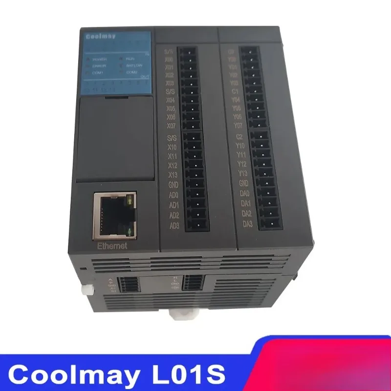 Coolmay PLC L01S 16M 24M 40M 48M 64M for Programmable Logic Controller for Industrial Automation for Modbus RTU ASCII Free