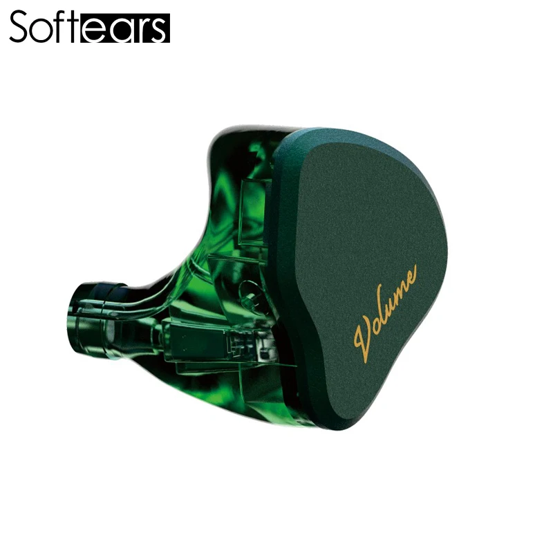 Softears Volume In-Ear Monitor Hybrid Technology Earphones 1 Dynamic 2 Balanced Armature Hifi Detachable Cable Earbuds