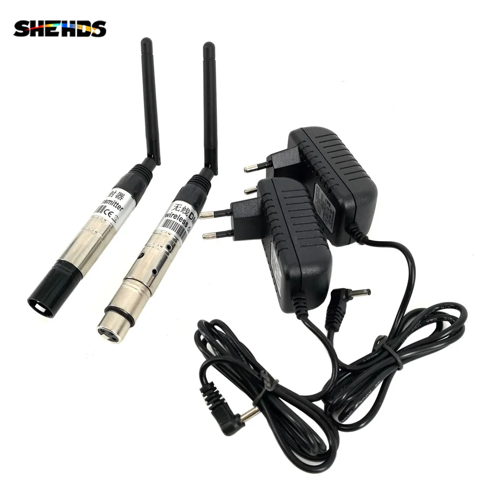 SHEHDS-Émetteur ou récepteur DMX sans fil, adapté à l'éclairage de scène, lumière Par, lumière à tête mobile
