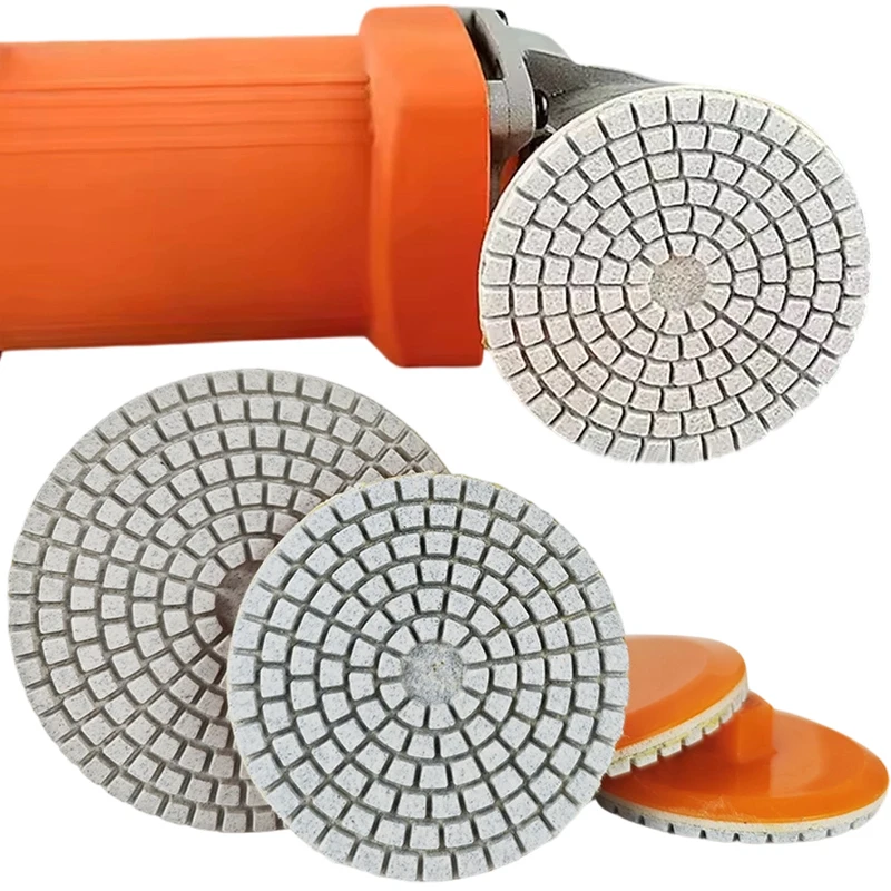 Vacuum Brazed Diamond Grinding Wheel M10 Thread for Granite Marble Stone Trimming Polishing Disc Wet Dry Grind for Angle Grinder