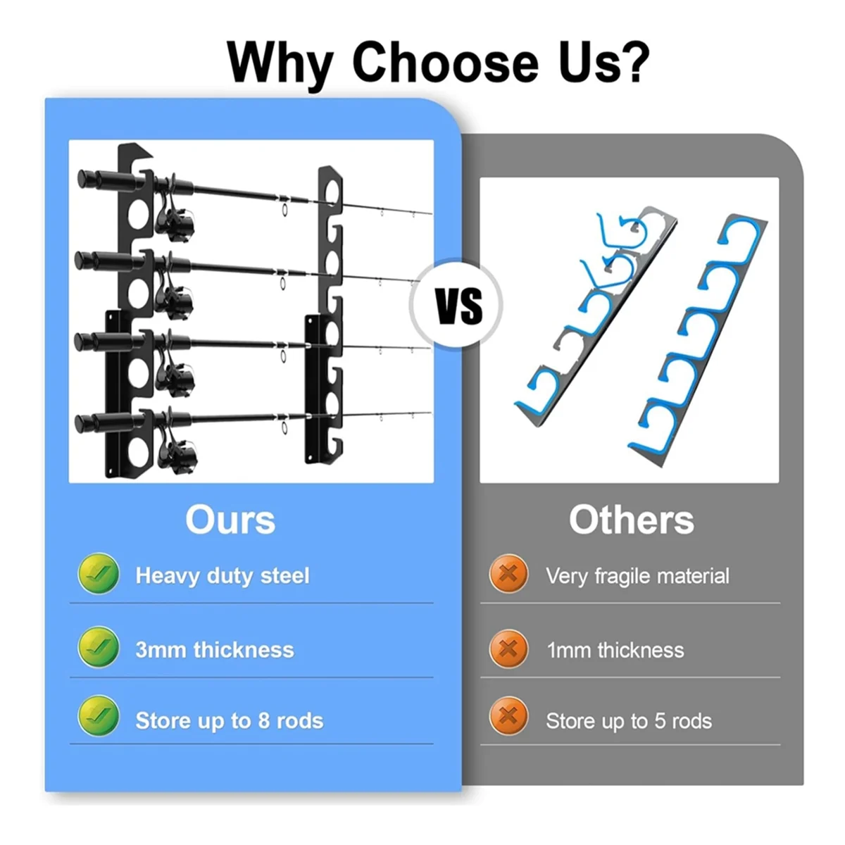 【ホームツール！】釣り竿ディスプレイスタンド