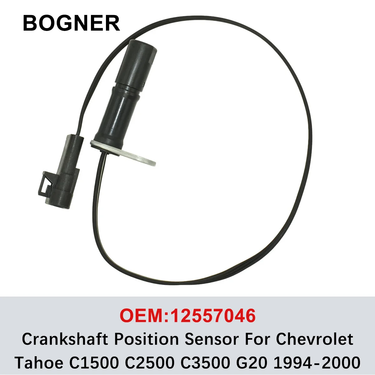 12557046 Brand New Crankshaft Position Sensor For Chevrolet Suburban Tahoe C1500 C2500 C3500 G20 1994-2000