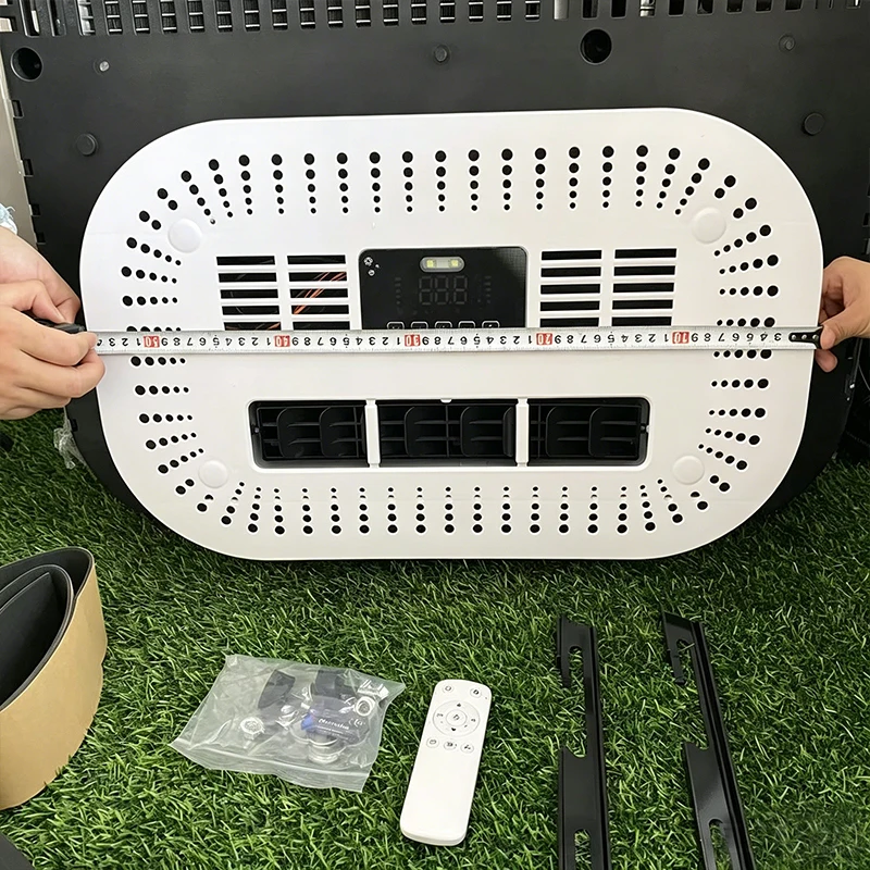 Roof Top Parking Air Conditioner 12v 24v Truck Custom Rooftop Air Conditioner 48v 72v Cooling Heating Air Conditioning Systems view 2