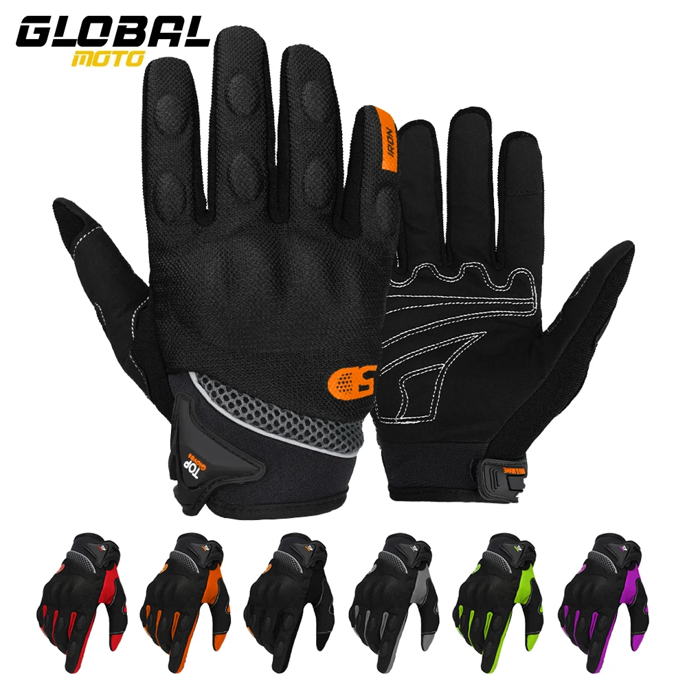 

Motorcycle Gloves Men Women Motorbike Full Finger Gloves Touch Screen Outdoor Motocross Non-slip Riding Gloves Wear-Resistant