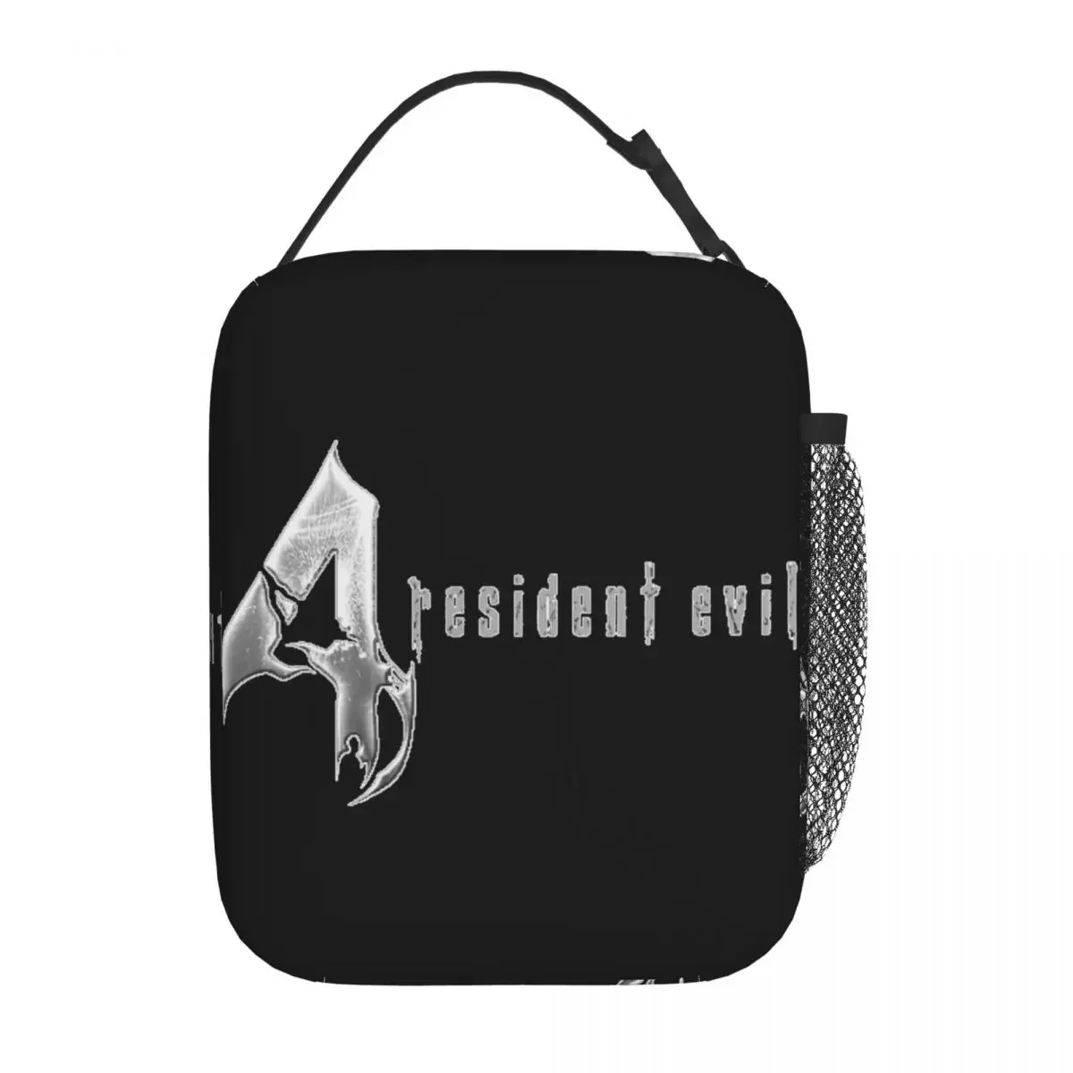 Resident Evils 4 Game Logo Thermal Insulated Lunch Bags for Picnic RE4 Reusable Bento Box Men Women Thermal Cooler Lunch Boxes