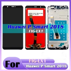 IPS For Huawei P Smart 2018 LCD Display Touch Screen Digitizer Assembly For Huawei P Smart 2018 FIG-LA1 FIG-LX2 LCD