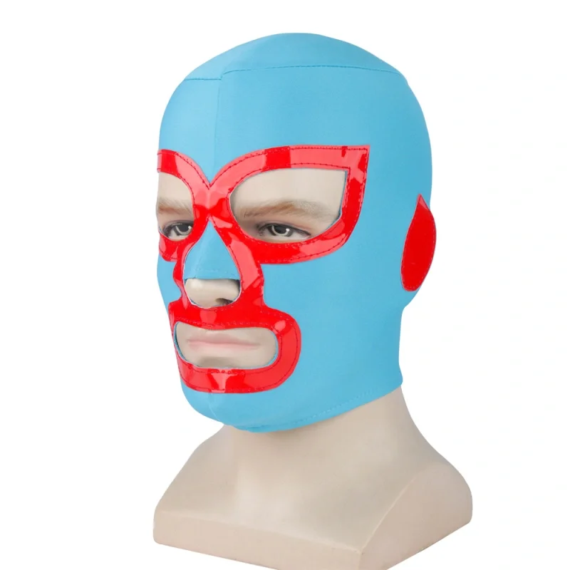 Máscara de payaso de Nacho Libre Ignacio Nacho, accesorios divertidos de Cosplay de lucha mexicana para fiesta temática, en Stock, Takerlama