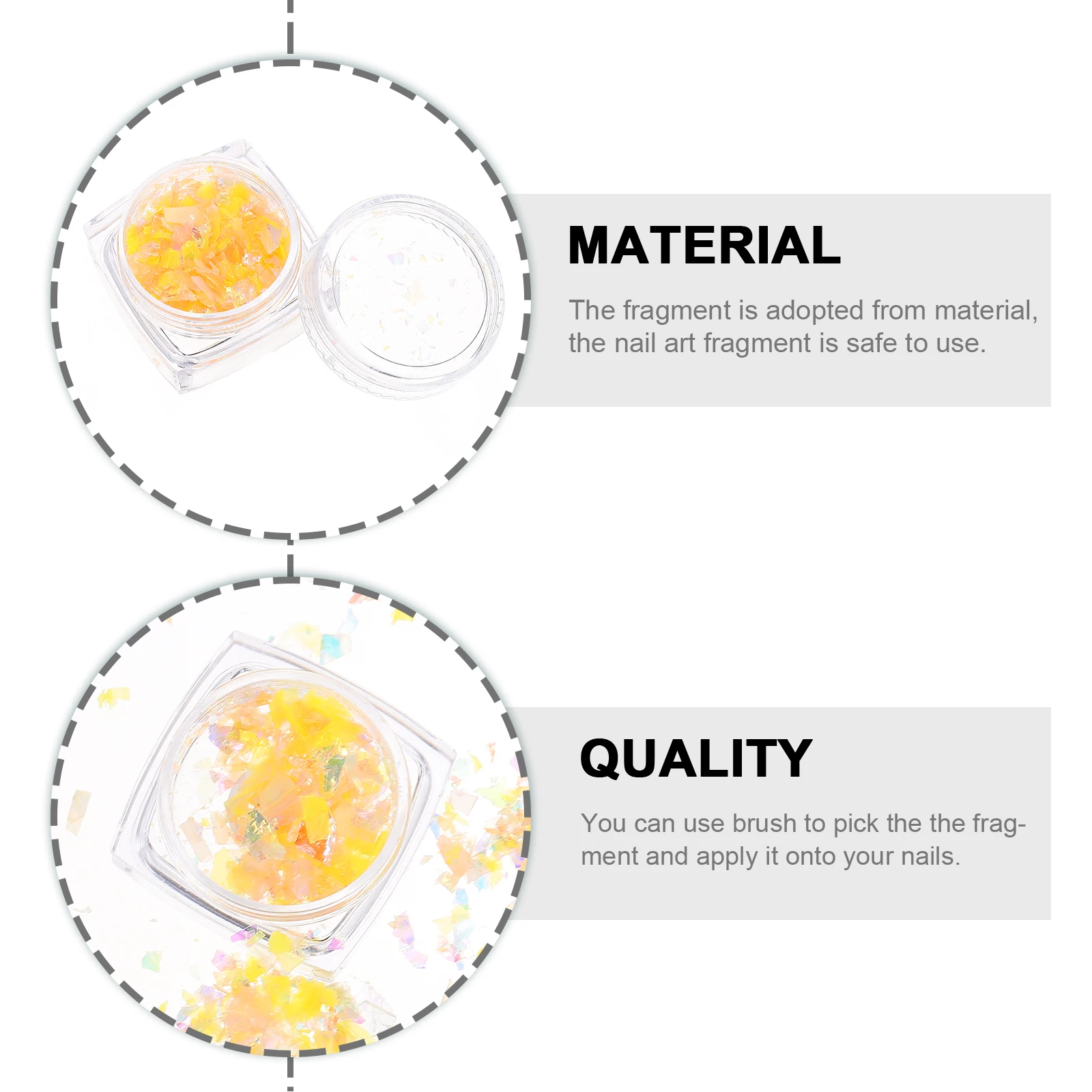 

Art Stickers Japanese Style Fingernail Decals Diy Nail Glitters Shiny Artificial Fingernail Ornaments Manicure Decorations