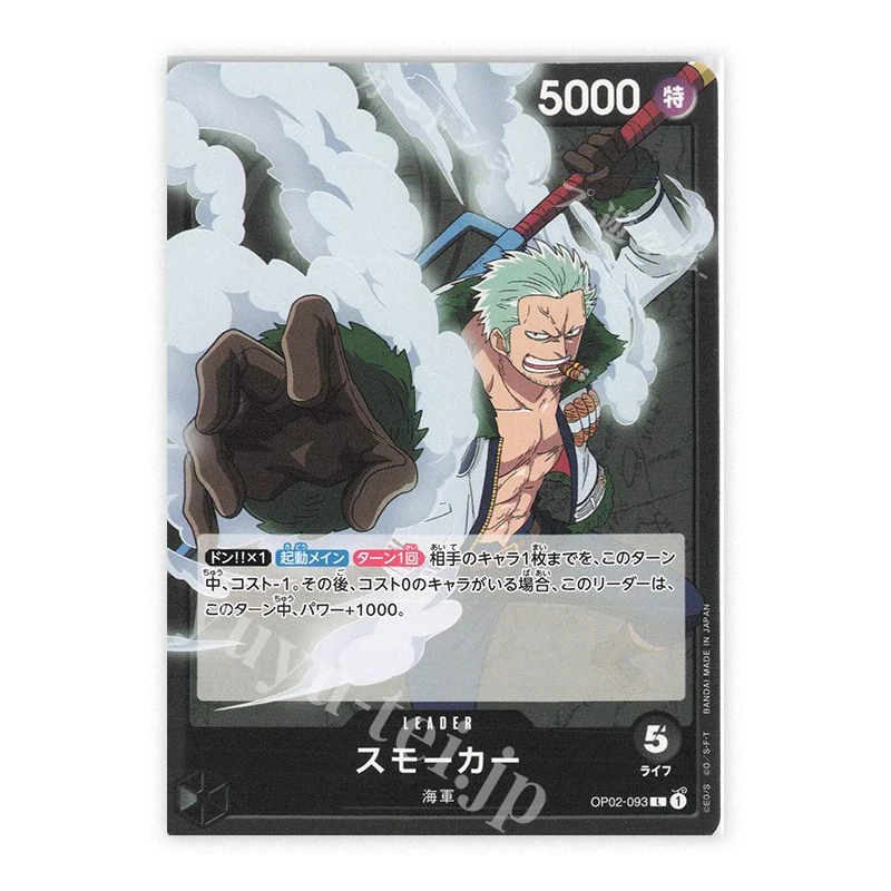 Anime ONE PIECE OPCG C L series Roronoa Zoro Edward Newgate Trafalgar D. Water Law collection card Christmas birthday gift