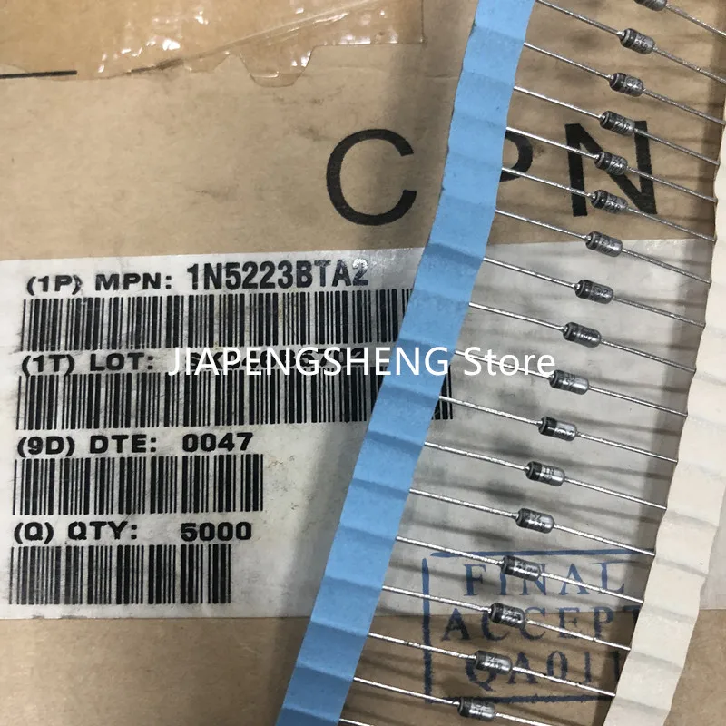 

100PCs 1n5223b 1n5223 2.7V 2v7 do35 500MW 0.5W 1/2W DO-35