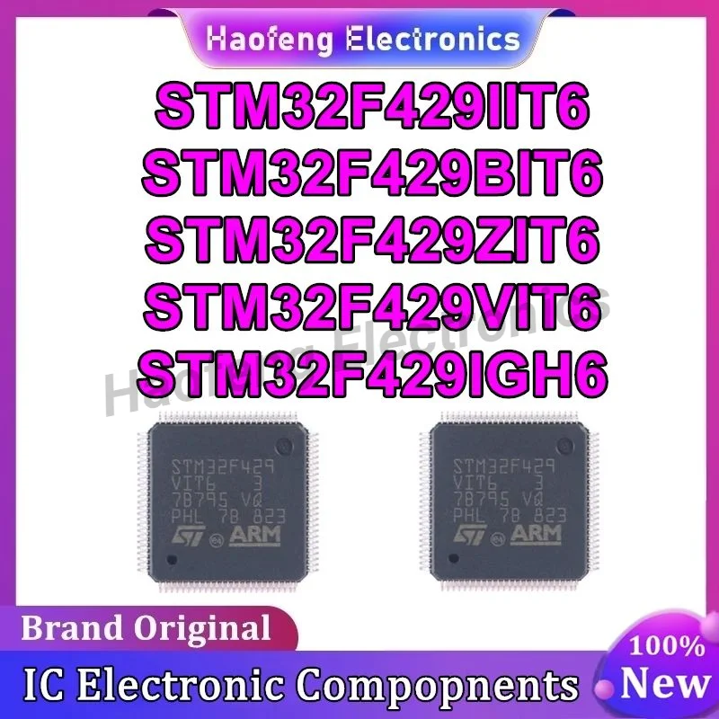 

STM32F429ZIT6 STM32F429IIT6 STM32F429IGH6 STM32F429BIT6 STM32F429VIT6 STM32F429 STM32F STM32 STM IC MCU Chip LQFP-176 in Stock