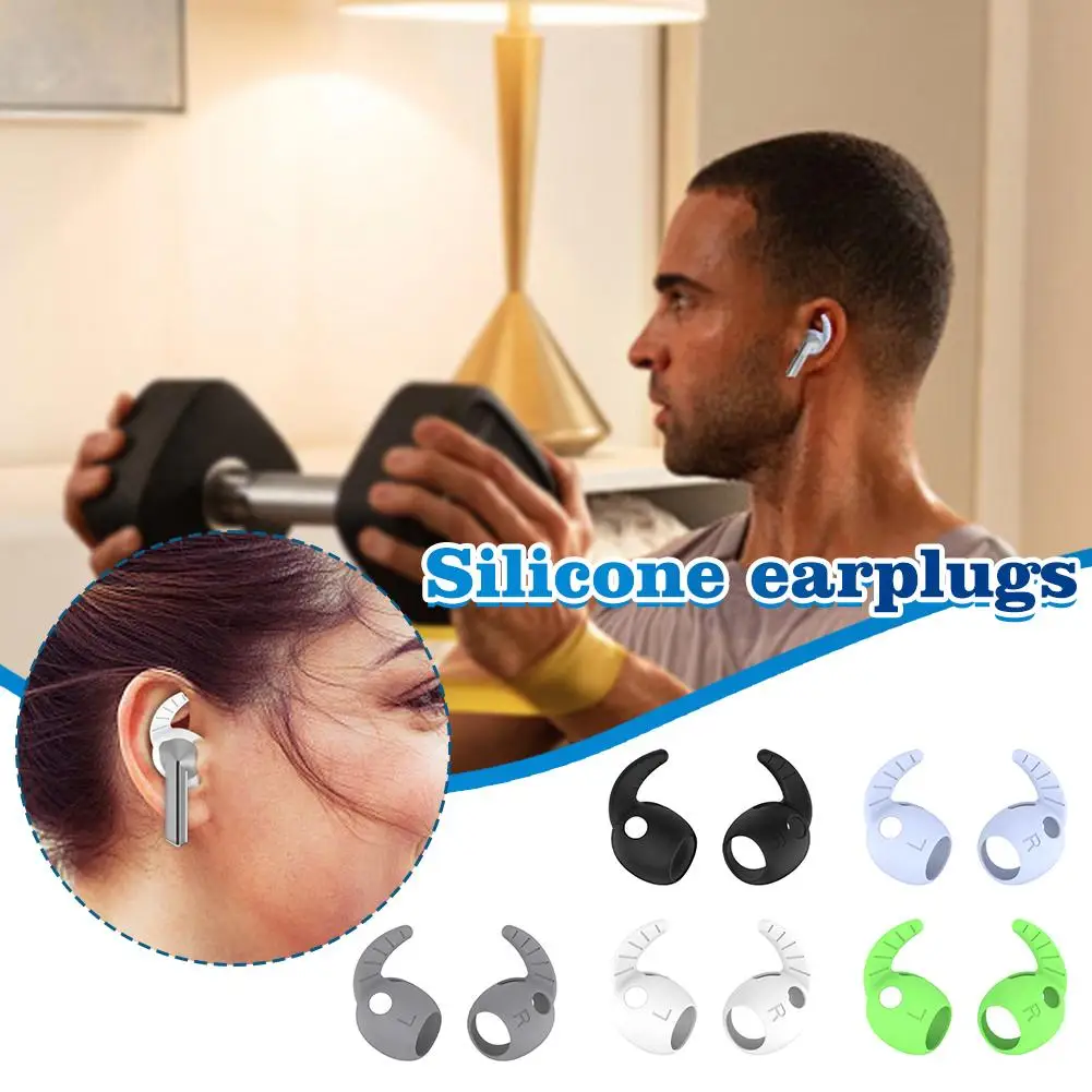 5 Paar neue Silikon-Ohrstöpsel, Flügel, Haken, Ohrkappe, Ohrhörer, Zubehör, Ohrstöpsel, Ohrabdeckung für Samsung Galaxy Buds 3 Pro X1Y0