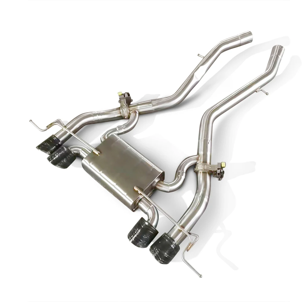 

Cat-back exhaust for BMW M3/M4 G80/G82 3.0T 2019-2023 Mid pipe exhaust Tail section with valve Wholesale muffler exhaust pipe