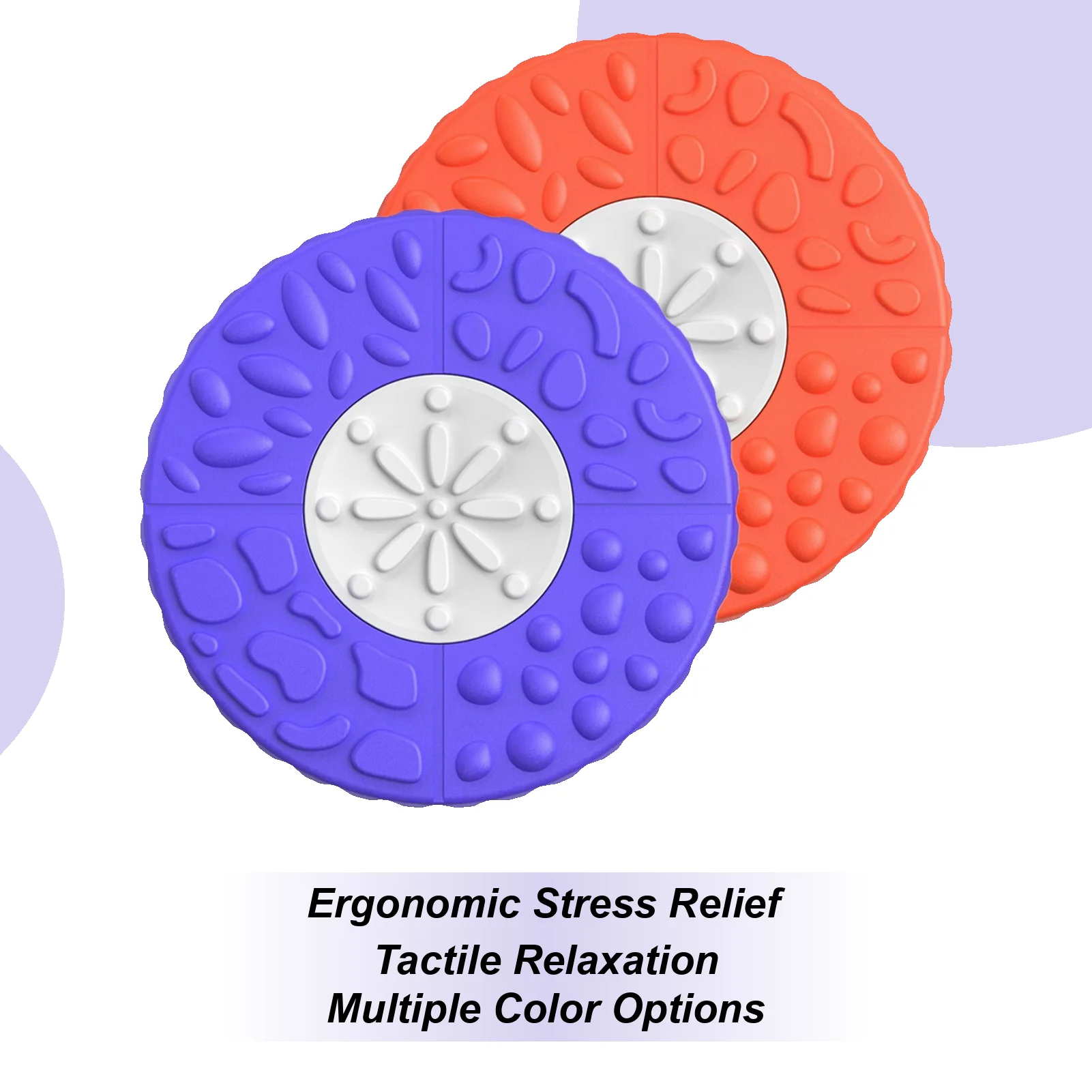 Fidget Stones Calming Textured Relief Quiet Small Fidgets Sensory Toys Calming Stone For Children Teens Adults Boys Girls