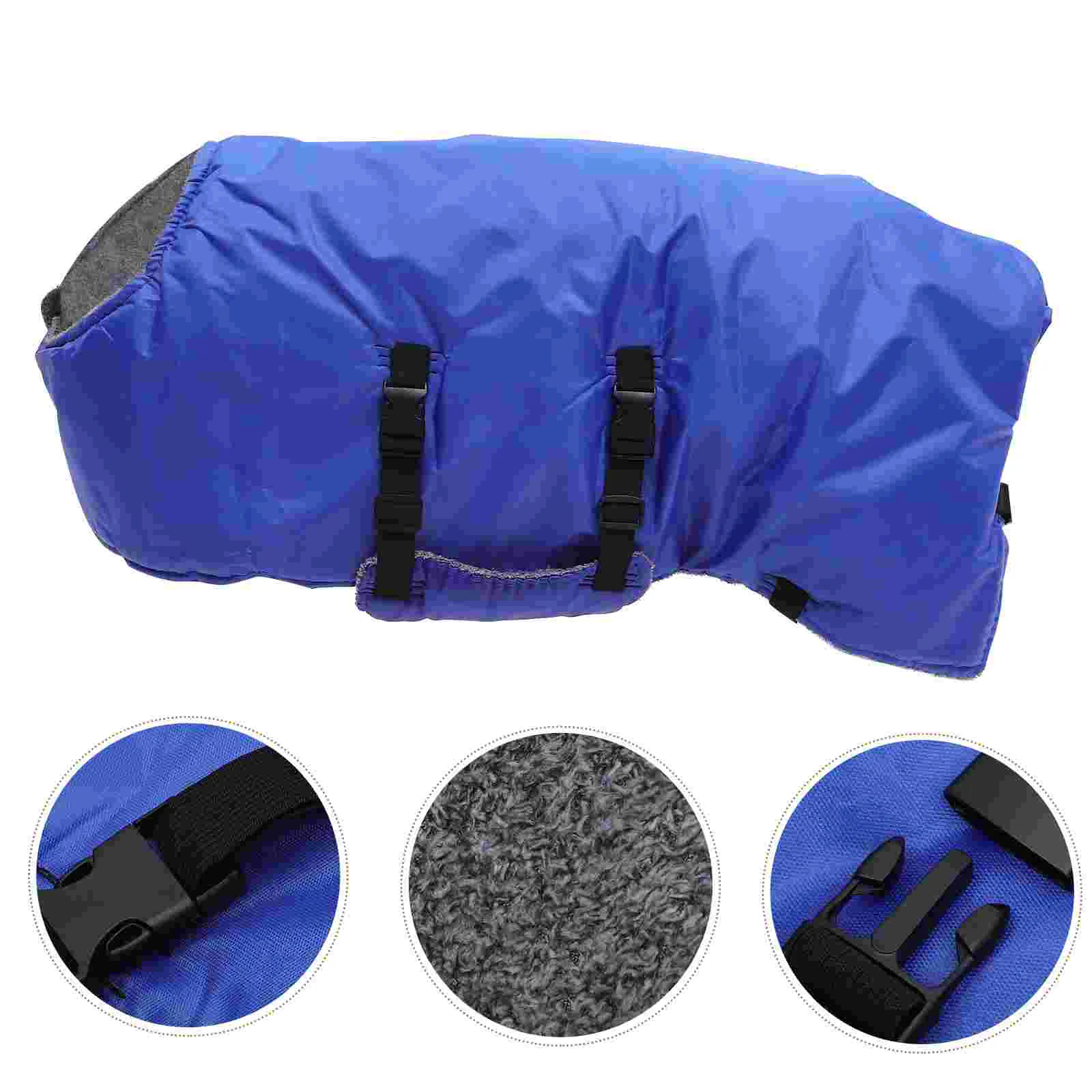 Sheep Blankets for Show Lambs Calf Vest Sherpa Fleece Cow Warm Coat Women's Coats