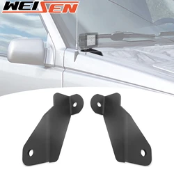 For Jeep Grand Cherokee ZJ 4WD/2WD 1993-1998 Upper Hood Hinges LED Work Light Mount Brackets Car Accessories Heavy-duty Steel