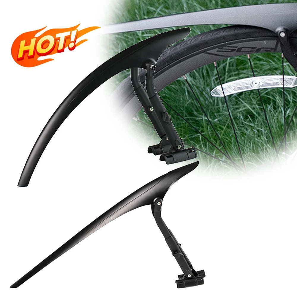 Bicycle Mudguard Adjustable Mud Flaps for Bicycle Wings Road Bike Mudguard Bicycle Mudguard Wings Cycling Front Rear Accessories