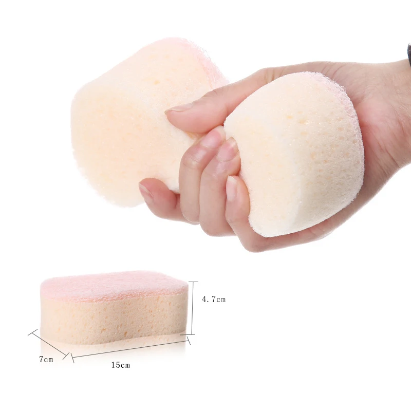 Bath Sponge Bath Ball Sponge Wipe Soft Body Scrubbers Toiletries Home Cleaning Tools for Women Bathroom Accessories