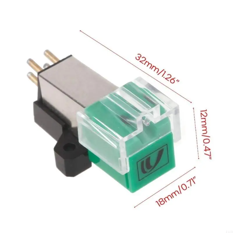 F42D سجل لاعب الإبرة Phonoes Aluminium Rod Pickup Head لـ ATN95E AT93 PC8