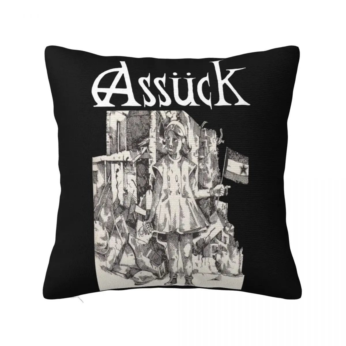 Assuck State To State Terrorizer Insect Warfare Phobia Grind Fresh Design Male Hipster Middle Aged Pillow Case