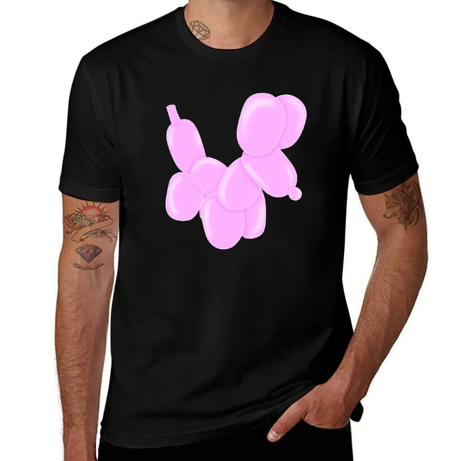 

Pinky the Balloon Dog T-Shirt Clothing plus size clothes vintage anime shirt mens designer clothes