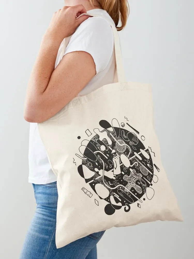 

mono Tote Bag tote bags cloth bags shopping cart bags supermarket folding bag Shopper