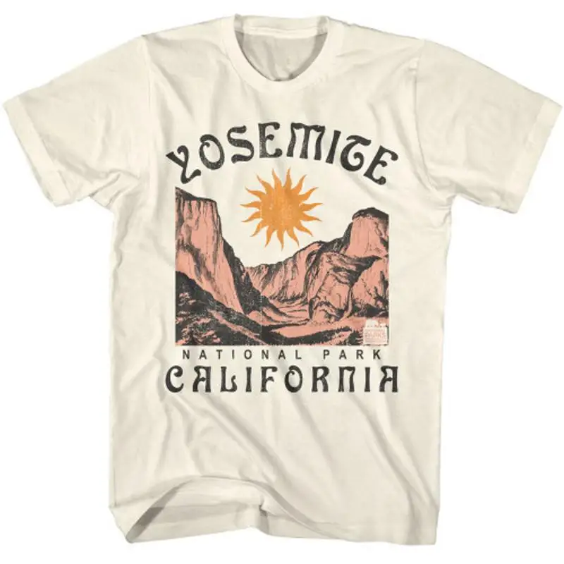 

National Parks Yosemite Nouveau Cali T Shirt Natural